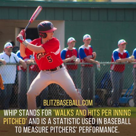 What does WHIP mean in baseball?