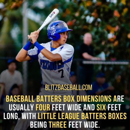 Baseball Batters Box Dimensions