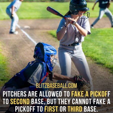 Can Pitchers Fake A Pickoff Attempt?